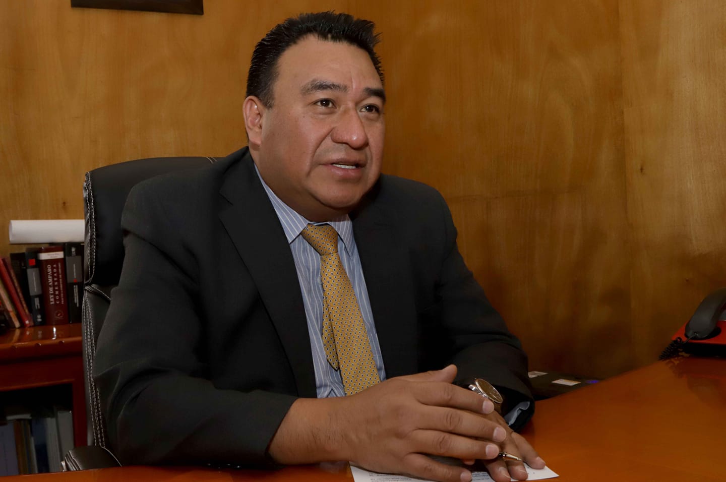El Secretario de Gobierno, Aarón Pérez Carro, dijo que Tlaxcala se encuentra en completa estabilidad social a pesar de las problemáticas. (Especial)