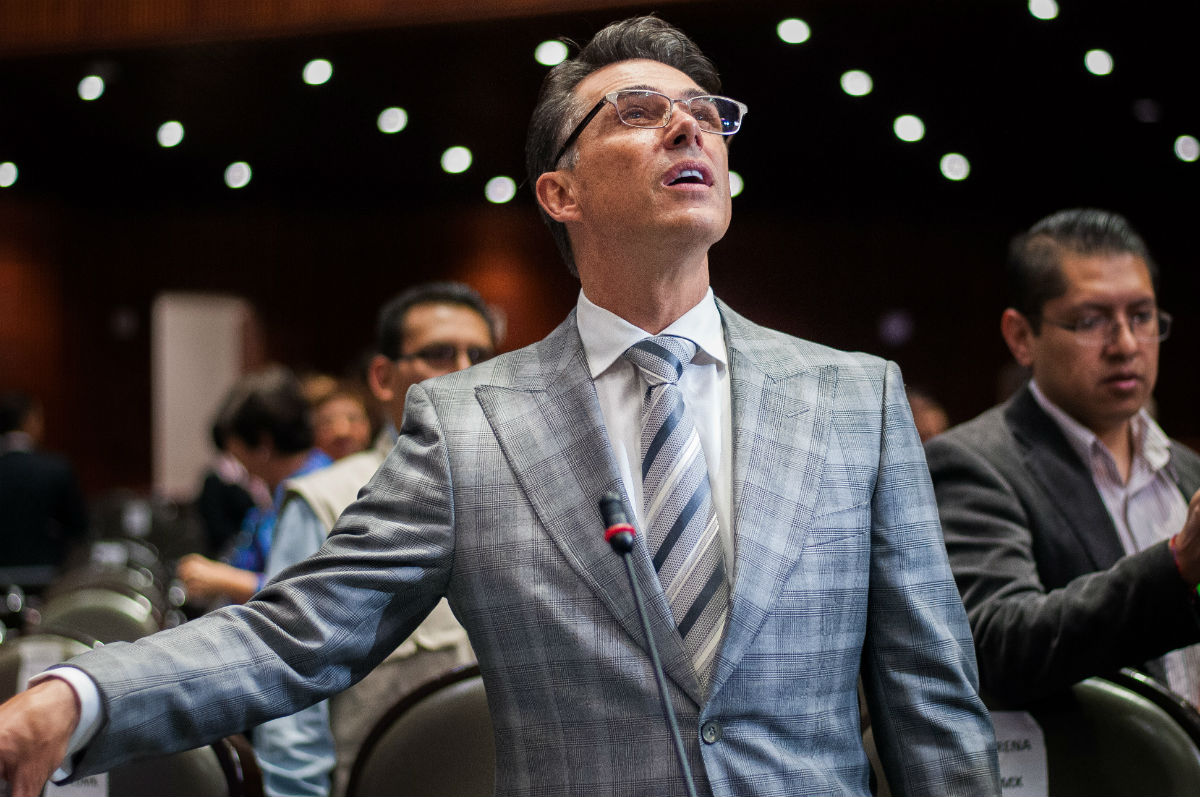 Sergio Mayer, diputado por el partido Morena. (Cuartoscuro)