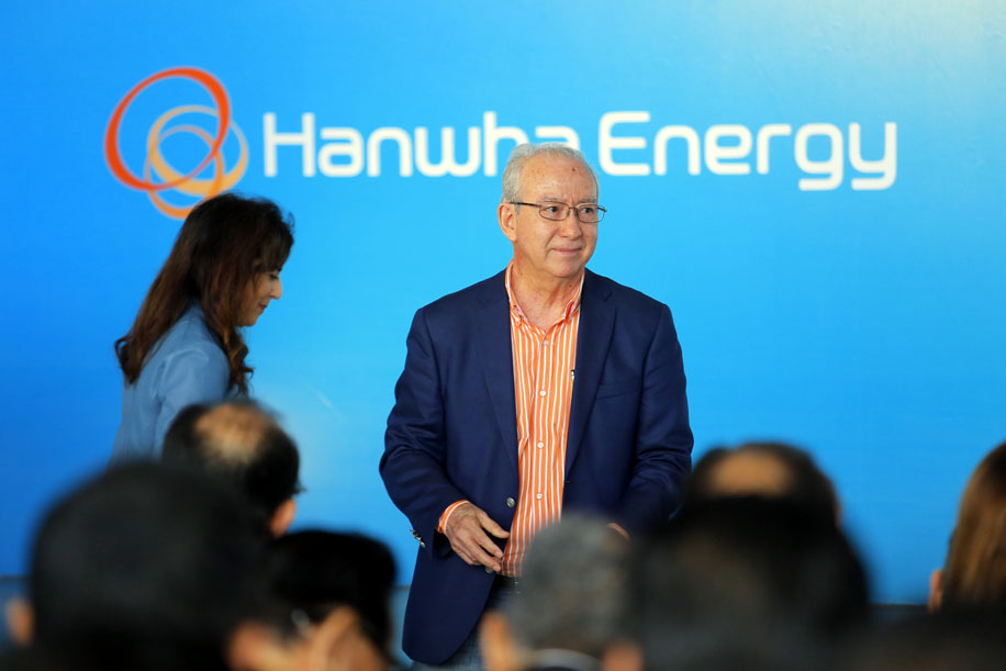 Villanueva Arcos destaca el potencial de Coahuila en materia de generación de energia. (Manuel Guadarrama)