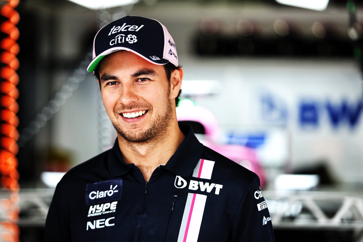 El piloto mexicano Sergio Pérez (@ForceIndiaF1)