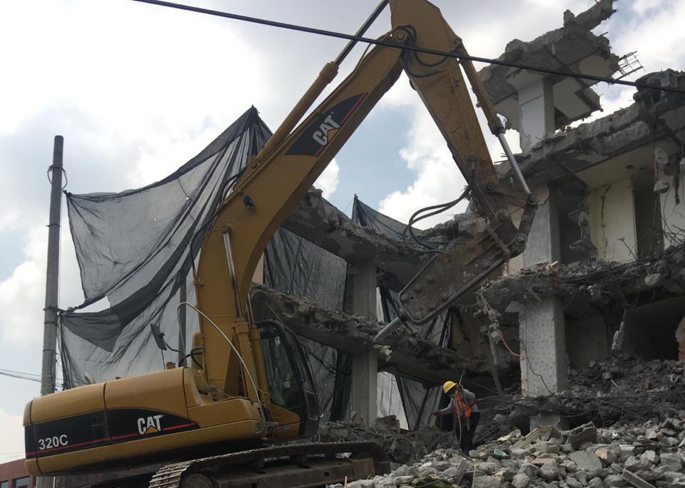 La Sobse concluyó la demolición en 48 días. (Especial)