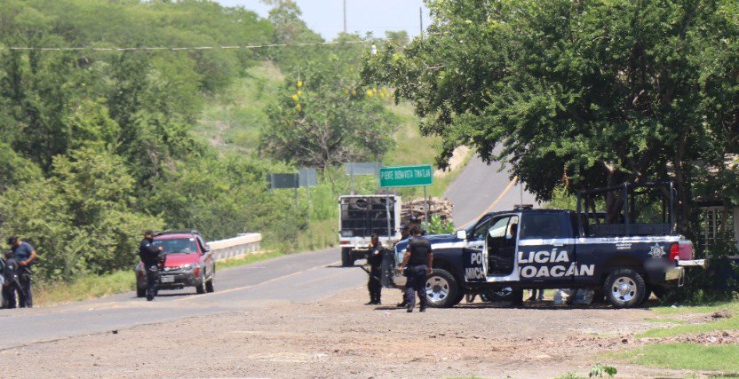 La PGJ detalló que el funcionario fue atacado en la zona centro de la cabecera municipal. (SSP Michoacán)