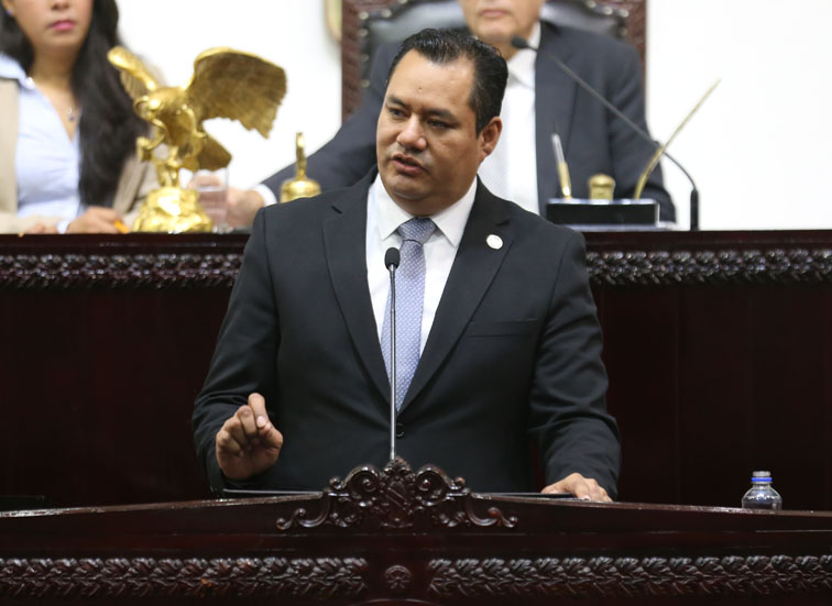 Asael Hernández, diputado local del PAN. (Jorge Sánchez)