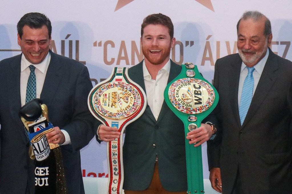 El boxeador mexicano Saúl Álvarez (Imago7)
