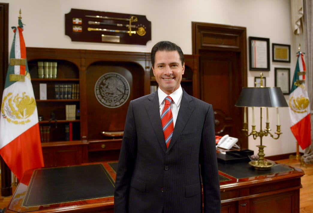 Enrique Peña Nieto dio un mensaje en el que dijo que México no permitirá ingreso violento de migrantes. (Especial)