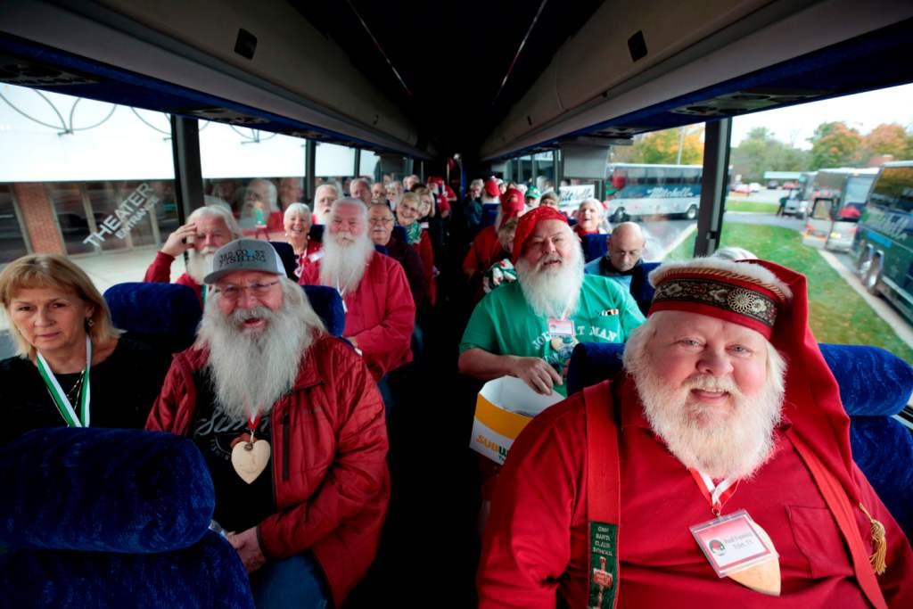 La Escuela Charles W, Howards Santa Claus abrió sus puertas para las festividades. (AFP)