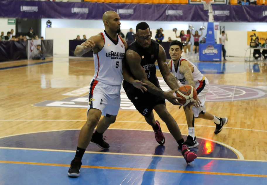 Leñadores fue muy intenso y vendió cara la derrot por pizarra 88-79. (Saúl González)