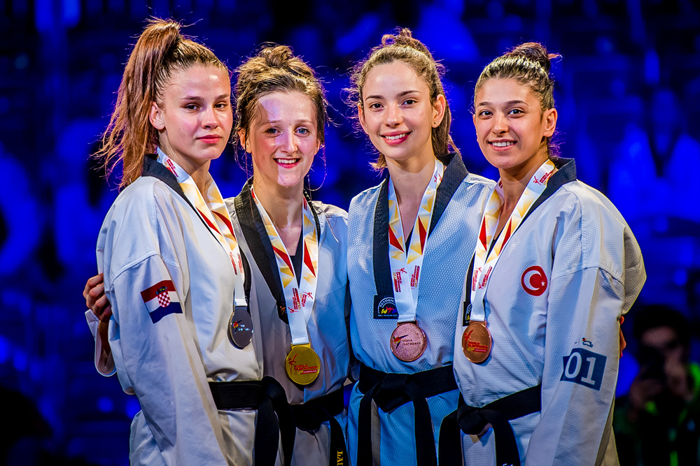 Victoria Heredia consigue el bronce (Cortesía)