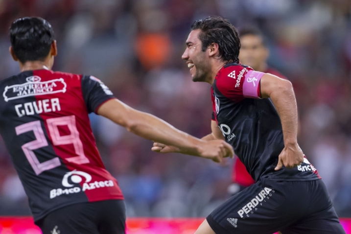 Vigon de Atlas en festejo de gol (Mexsport)