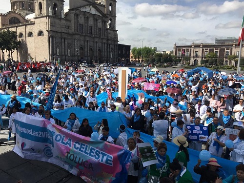 En la Plaza de los Mártires. (Monserrat Mata)