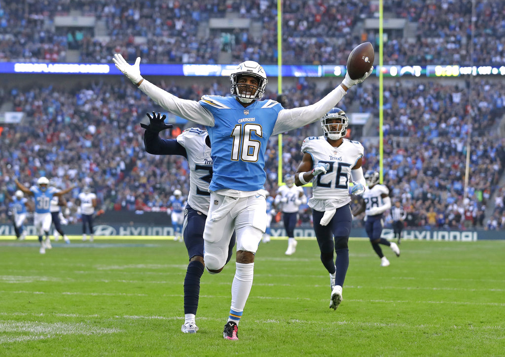 Los Cargadores vencieron a los Titanes (AP)