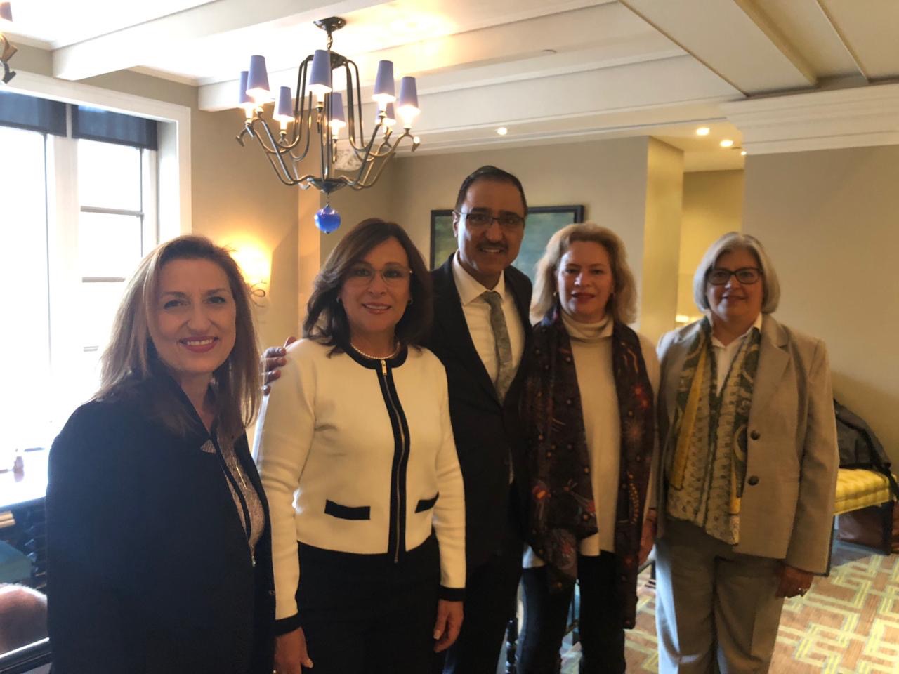Chrystine Tremblay y Amarjeet Sohi, ministros de Canadá, recibieron a Rocío Nahle, Josefa González Blanco y Graciela Márquez (Especial)