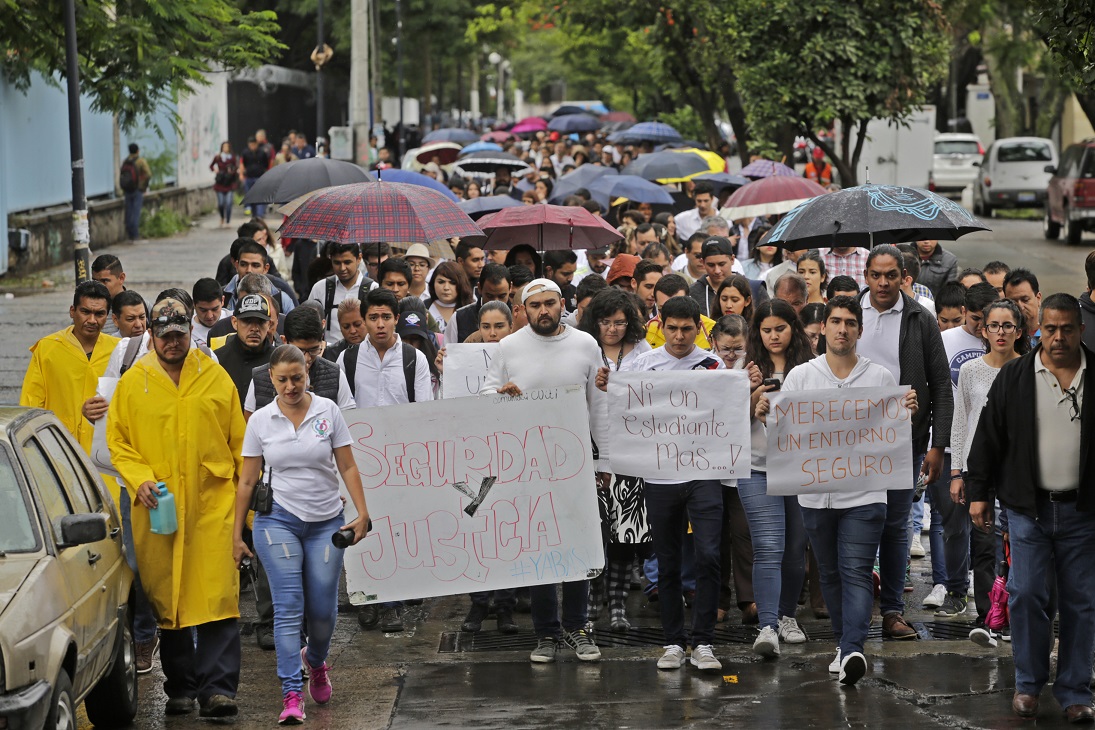 Estudiantes exigen mayor seguridad. (Fernando Carranza)