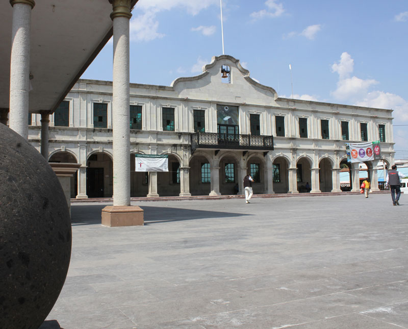 Presidencia Municipal de Actopan, Hidalgo. (Maribel Calderón)