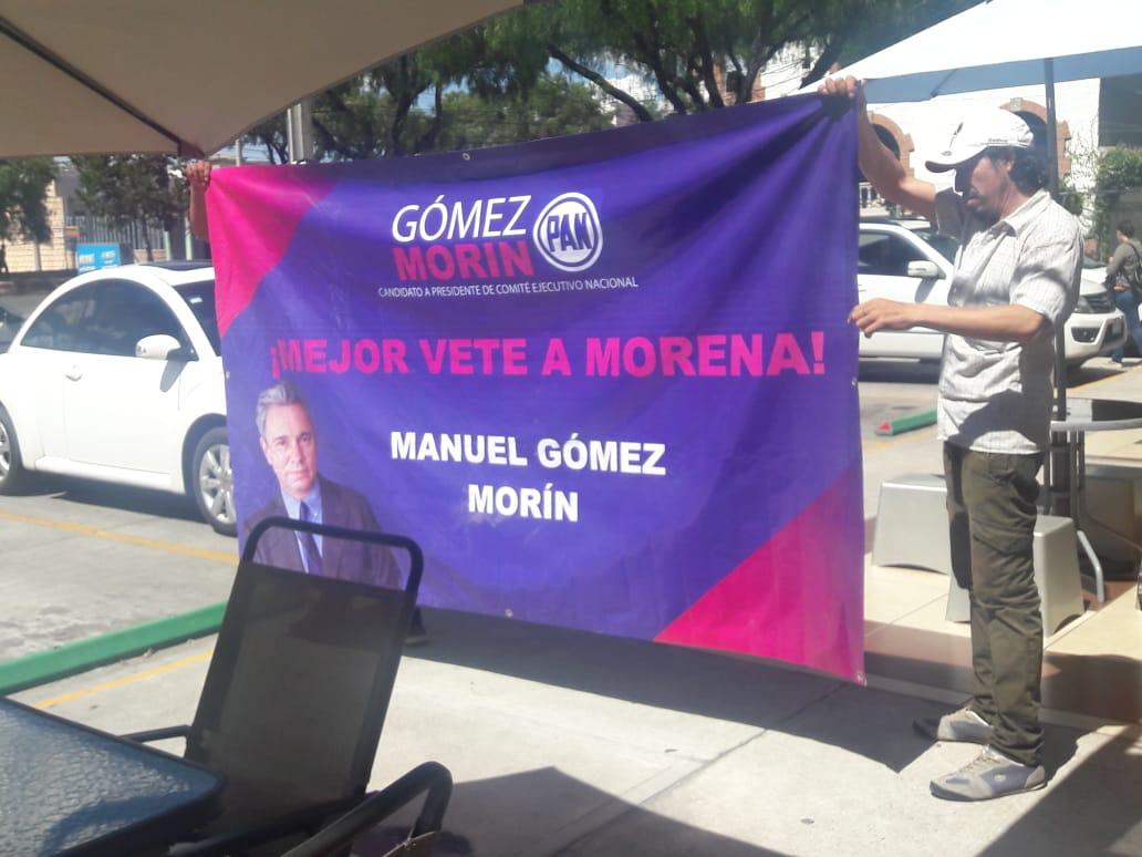 Acusan de guerra sucia a los partidarios de Marko Cortés. (Teodoro Santos)