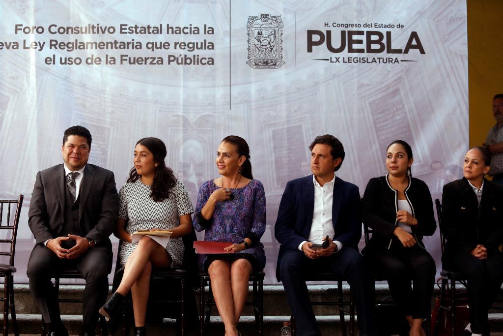 Los diputados Mónica Lara Chávez y Gabriel Biestro Medinilla rememoraron los acontecimientos sucedidos en Chalchihuapan (Agencia Enfoque)