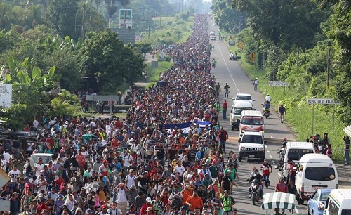 Migrantes centroamericanos. (Milenio)