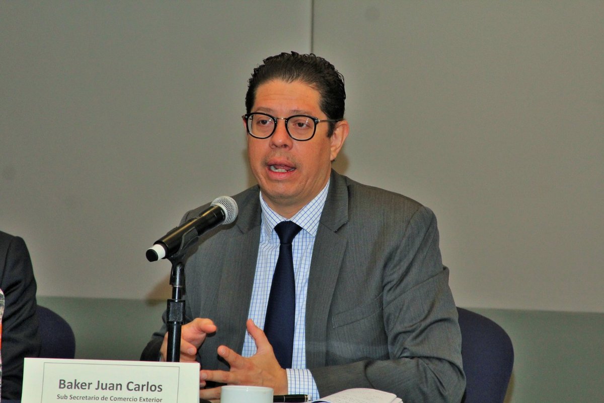 El subsecretario de Comercio Exterior, Juan Carlos Baker. (Foto: @JCBakerMX)