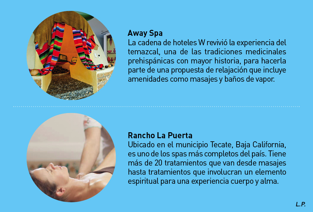 Tripadvisor nos dan una idea de algunos de los mejores spas en el país.