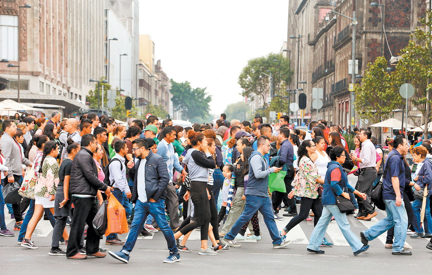 En el centro de las metrópolis el incremento de habitantes es casi nulo, contrario al fenómeno que se presenta en las periferias. (Javier Ríos)