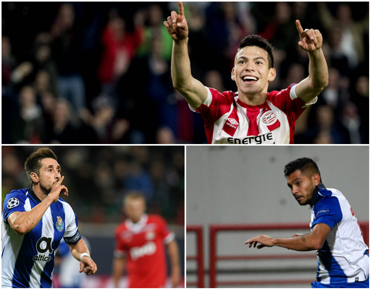 El Chucky fue quien abrió el día histórico con el PSV y le siguieron los del Porto.  (Foto: AFP)