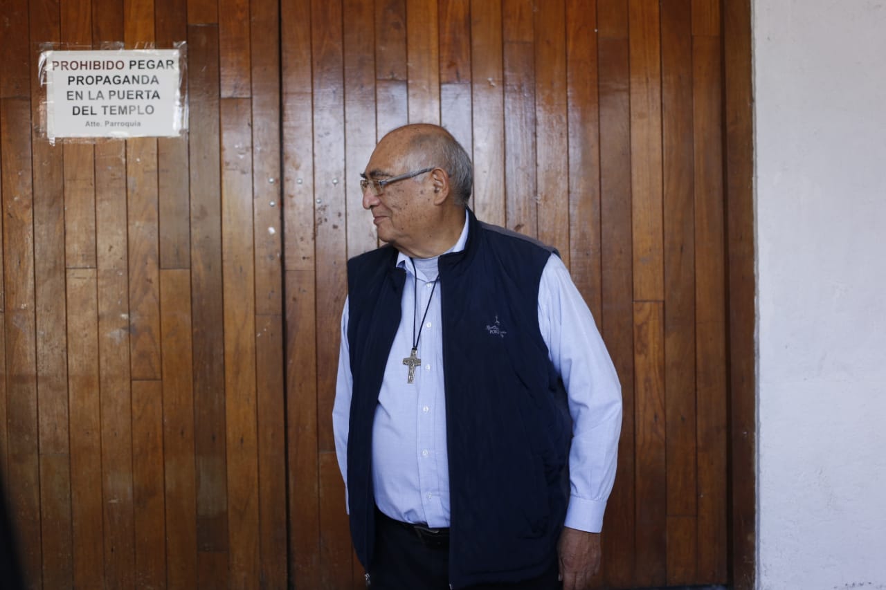 Gustavo Rodríguez Zárate, presidente de la Pastoral de Migración (Andrés Lobato)