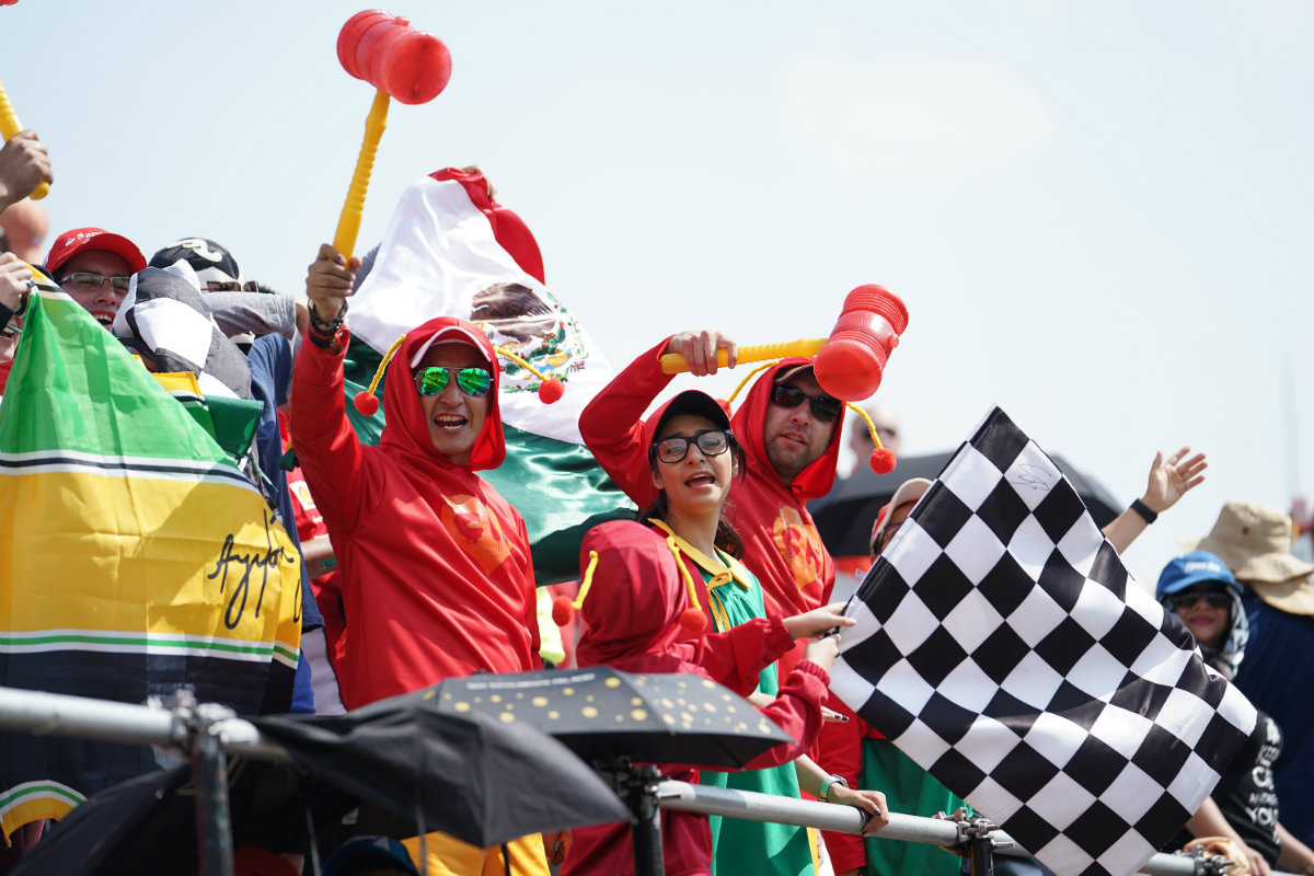 Los aficionados del Gran Premio de México (Imago7)