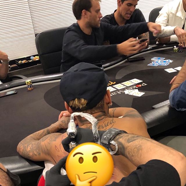 Neymar se realizó un nuevo tatuaje (Instagram)