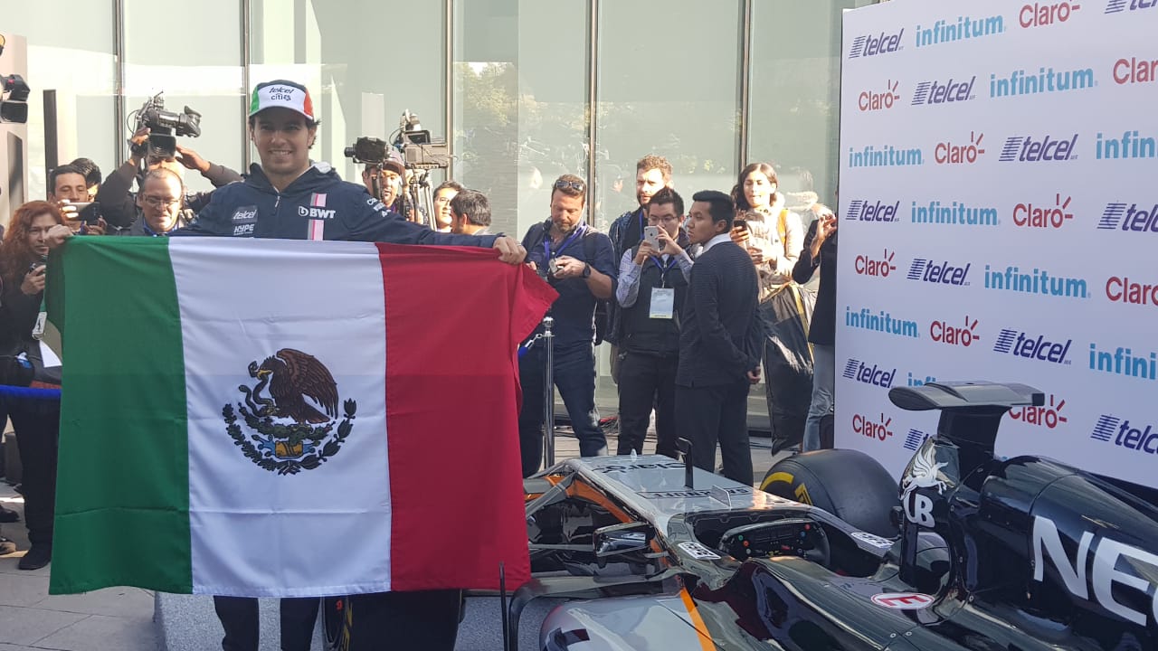 Sergio Pérez está listo para el GP México 2018 (Zeltzin Zamora)