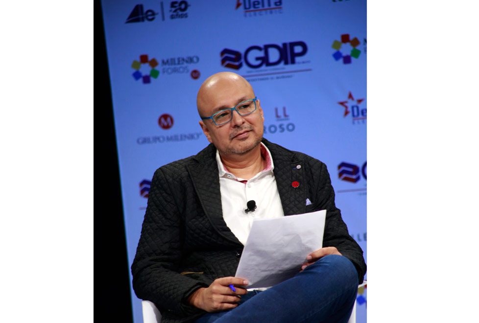 Carlos Ortíz, moderador del Foro Arquitectura 2018.