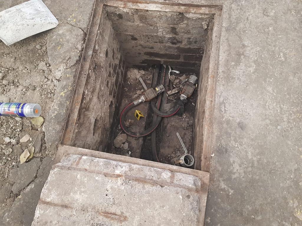 También encontraron  una válvula con conexión rápida, un reductor de campana, un tapón de 3 pulgadas, entre otras cosas. (Especial)