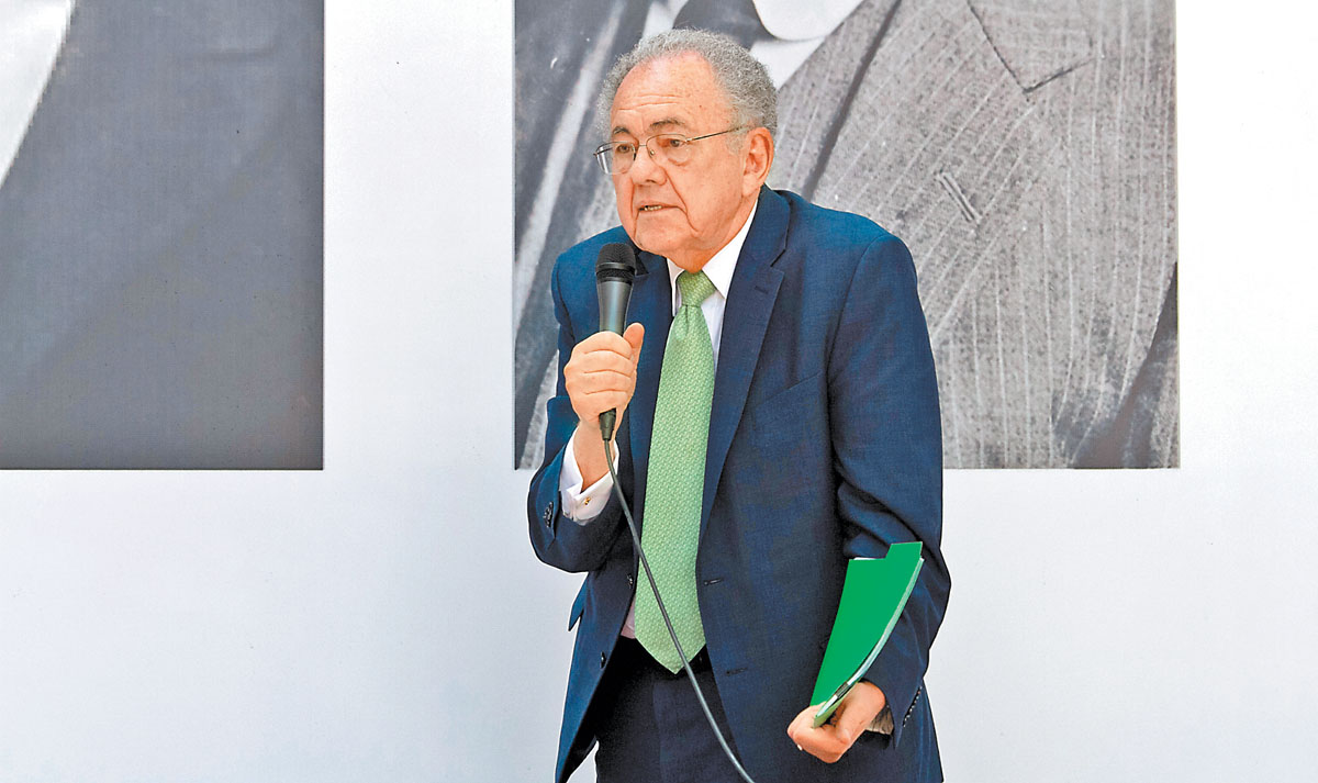El futuro secretario de Comunicaciones y Transportes defiende viabilidad de operación simultánea de AICM y pistas en Santa Lucía. (Moisés Pablo/Cuarto