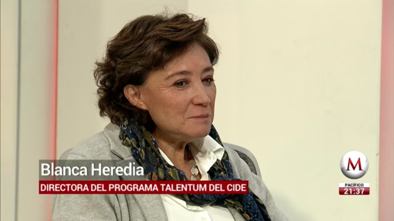 Entrevista a Blanca Heredia. "Talentum", programa que está creando