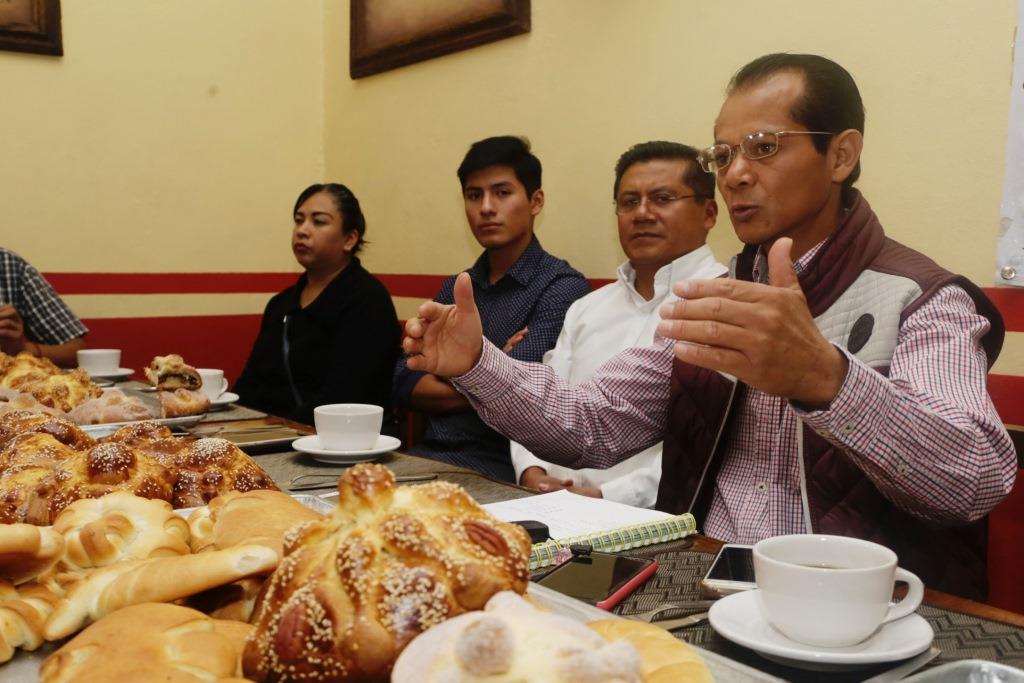 Juan Pérez, líder de la unión de panaderos de Puebla (Agencia Enfoque)