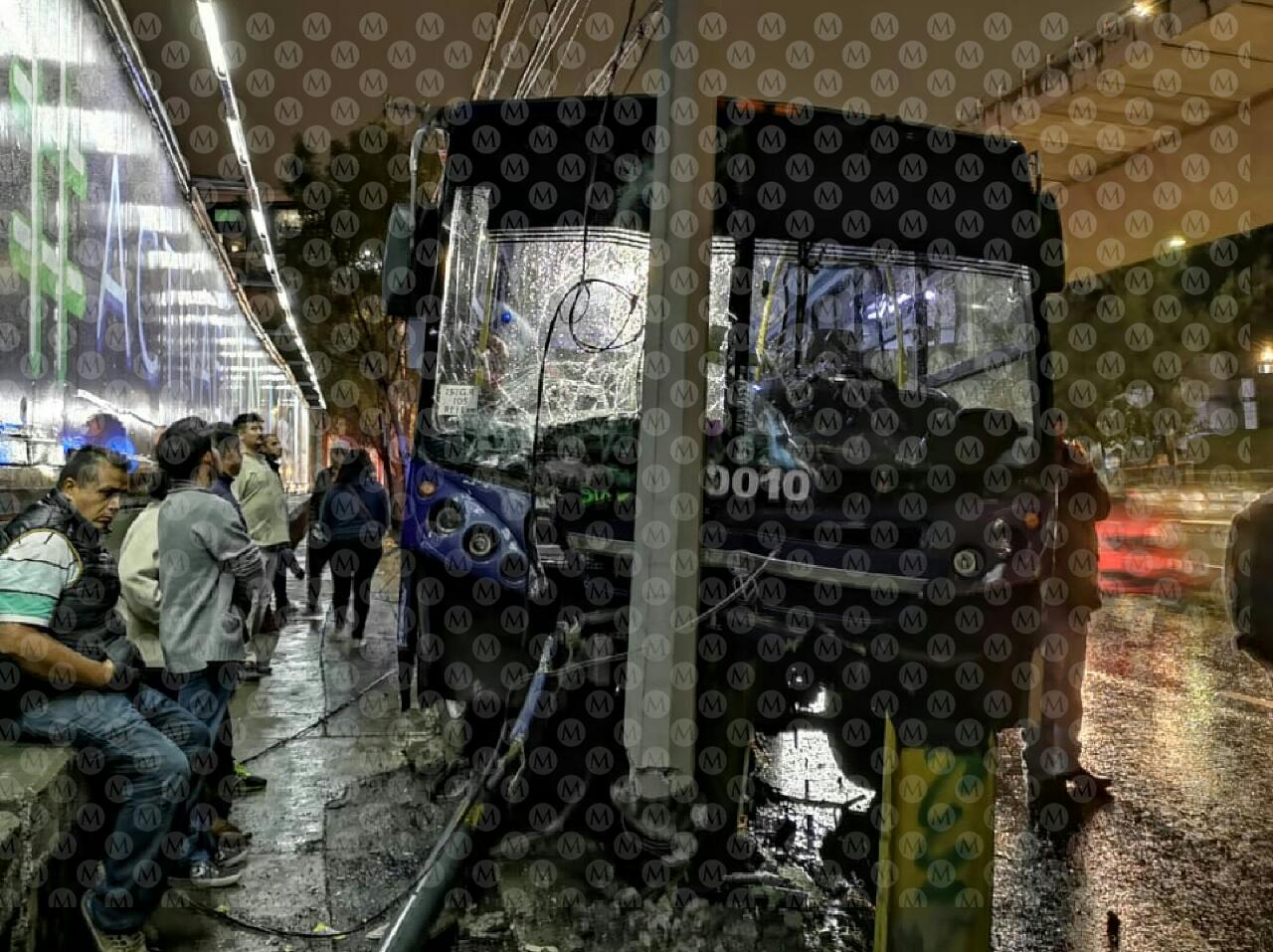 Un accidente en Periférico Sur dejó 7 lesionados/Jorge Becerril.
