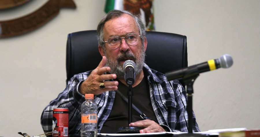 El alcalde de San Pedro Garza García, Mauricio Fernández. (Foto: Roberto Alanís)