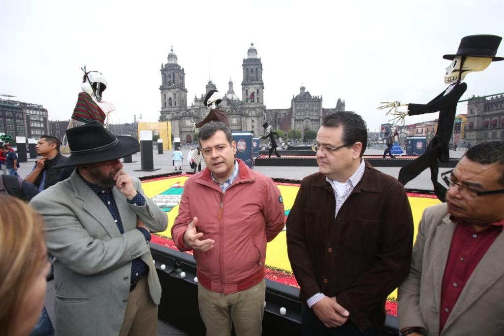 Amieva dijo que se buscan lugares para habilitar albergues para la caravana migrante. (Juan Carlos Bautista)
