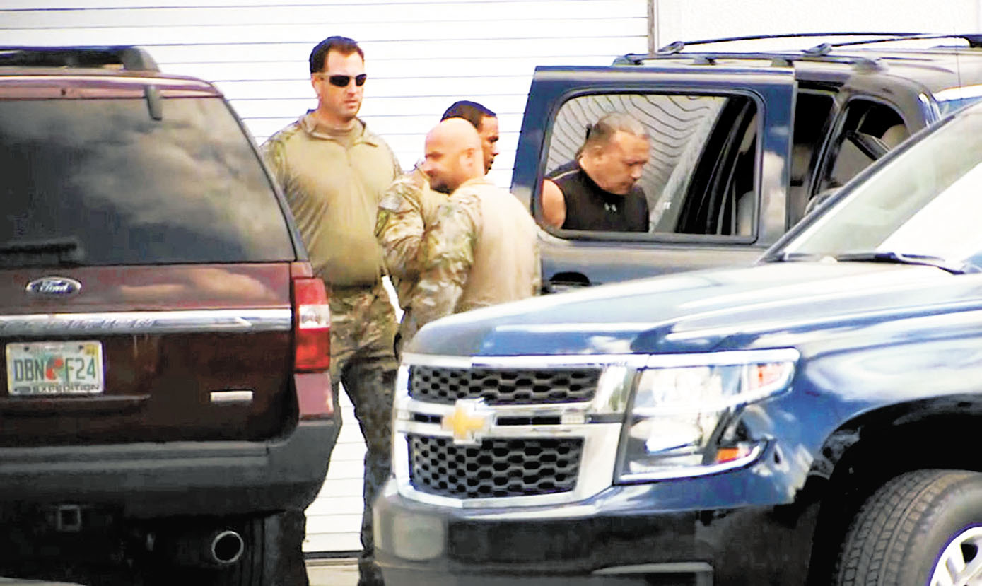 El hombre cuenta con pasado criminal y fue arrestado ayer en Florida. (Reuters)