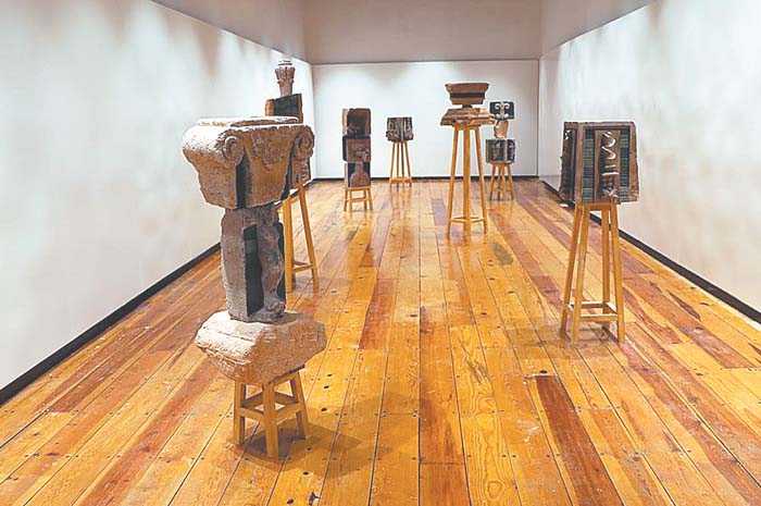 La exhibición "Siempre fuimos contemporáneos" abrió ayer en varios espacios de la capital zacatecana.