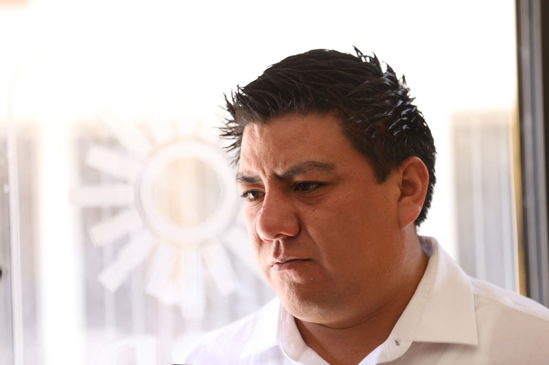 Héctor Chávez Ruíz, presidente del PRD en Hidalgo.  (Jorge Sánchez)