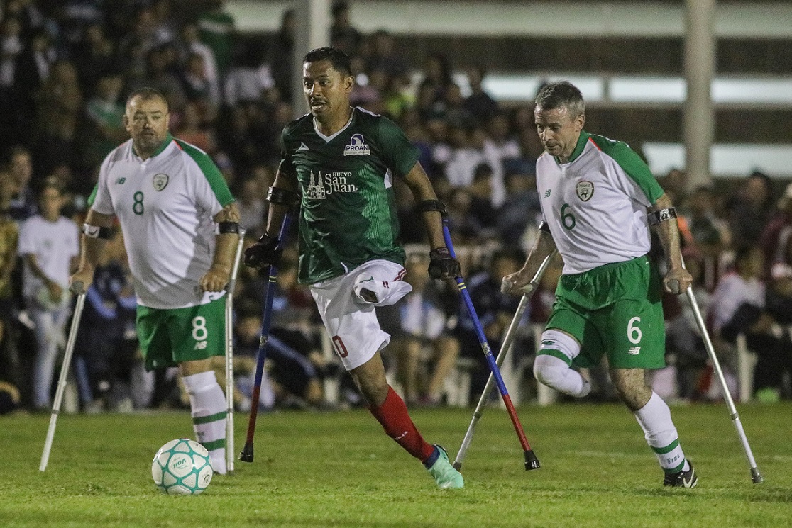 La selección mexicana  derrotó  3-1 a Irlanda en  la Copa Mundial de Amputados. (Imago)