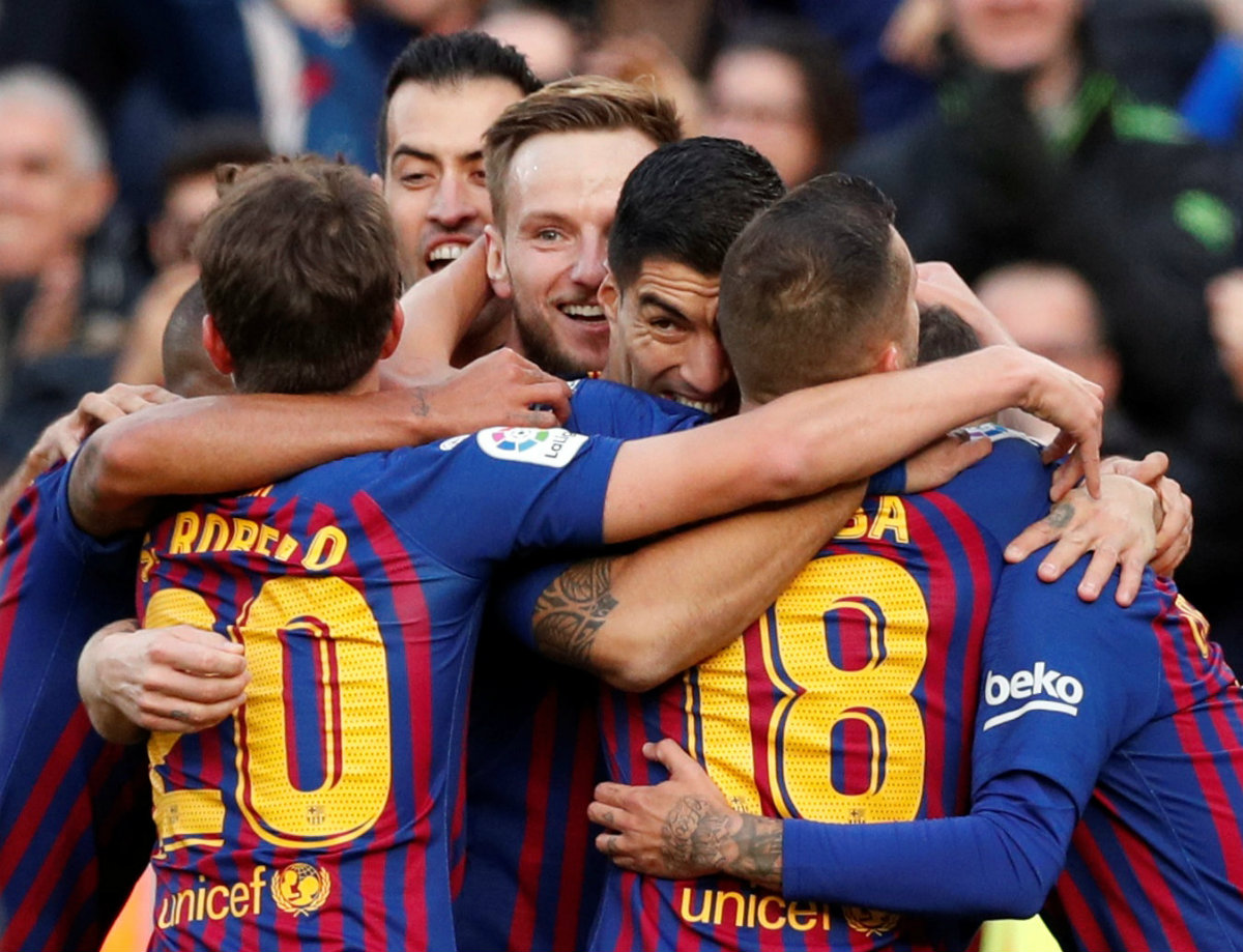 Barcelona venció 3-1 al Real Madrid en el Clásico español (Reuters)