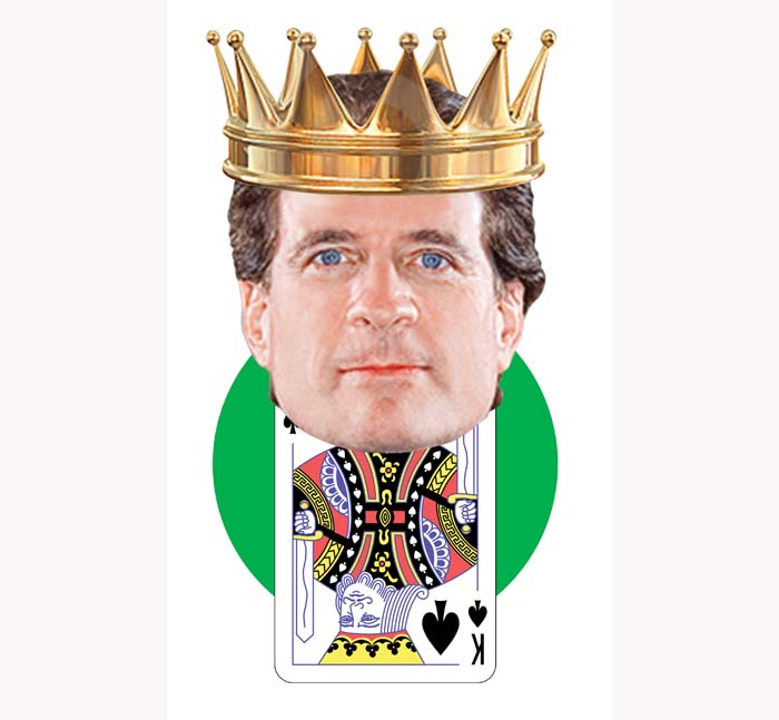 El matemático tiene una fortuna de 9 mil 300 mdd que amasó con un complejo bancario.