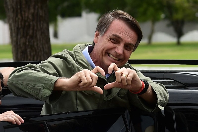 El ultraderechista Jair Bolsonaro, un nostálgico de la dictadura militar, siempre se mantuvo como el favorito.