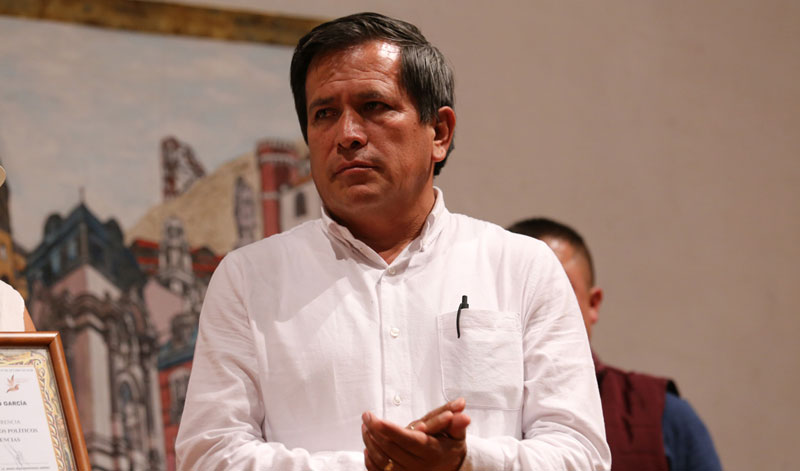 Andrés Caballero Cerón, presidente del Consejo de Morena.  (Jorge Sánchez)