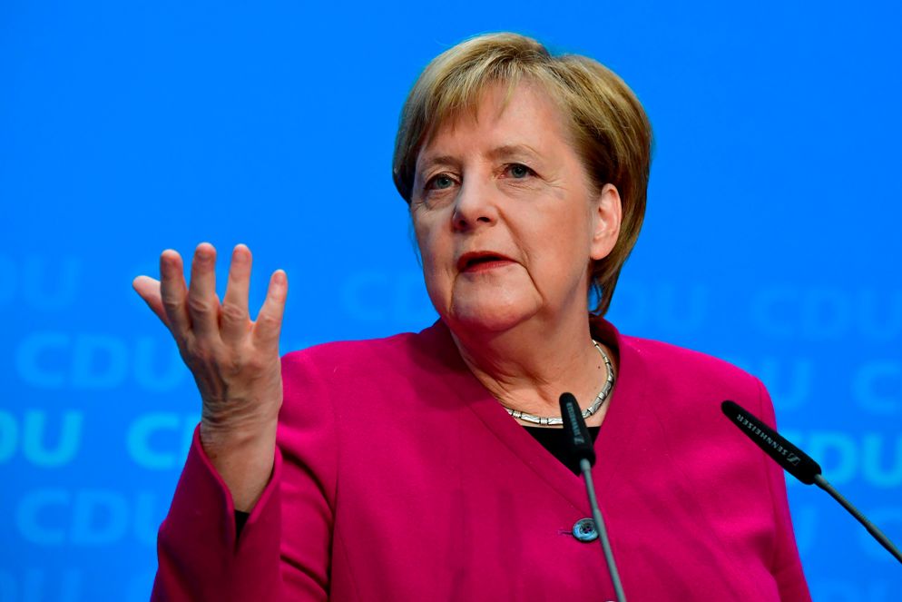 Angela Merkel dijo que terminará su  periodo como jefa de gobierno, pero no buscará la reelección. (AFP)