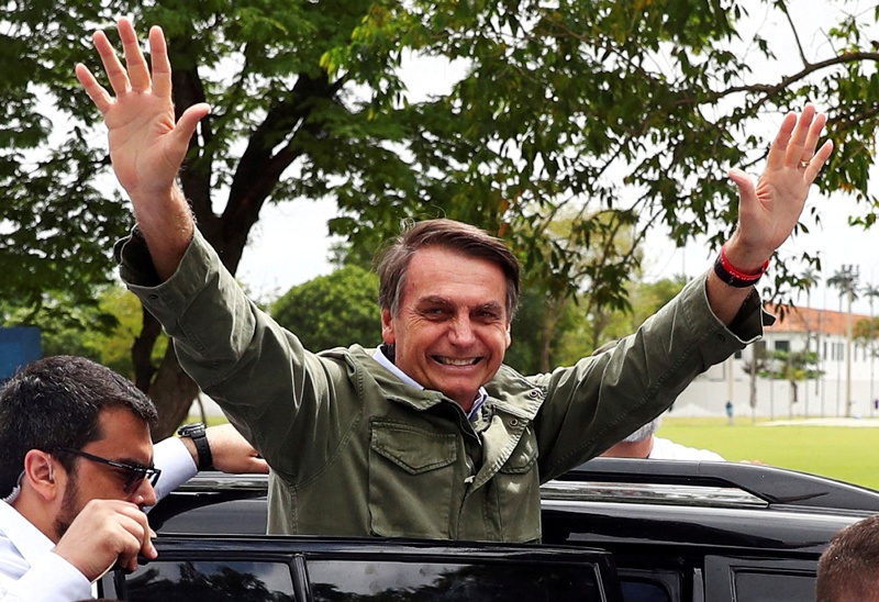 Jair Messias Bolsonaro, de 63 años,