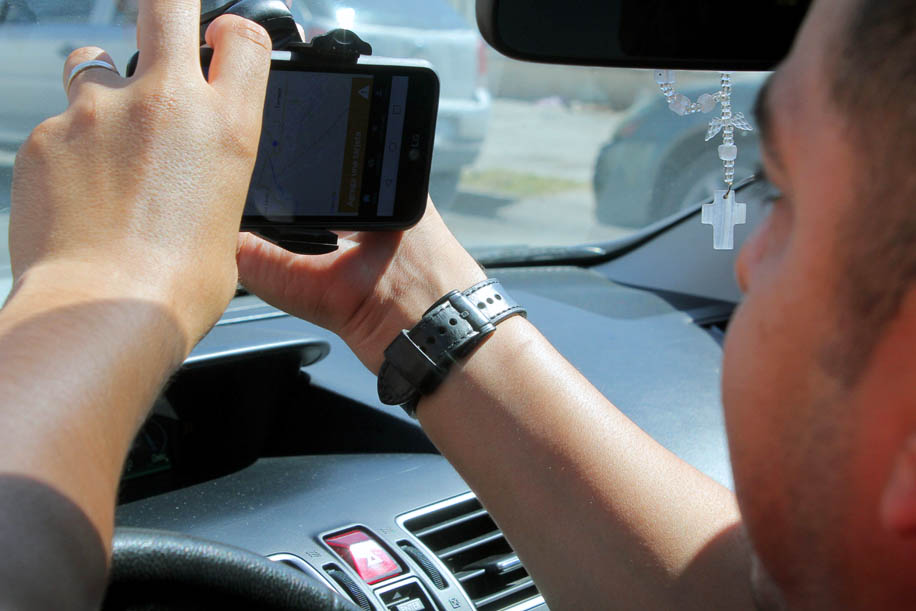 Pidieron usar en su lugar la aplicación de 'EnTaxi'. (Notivox Digital)