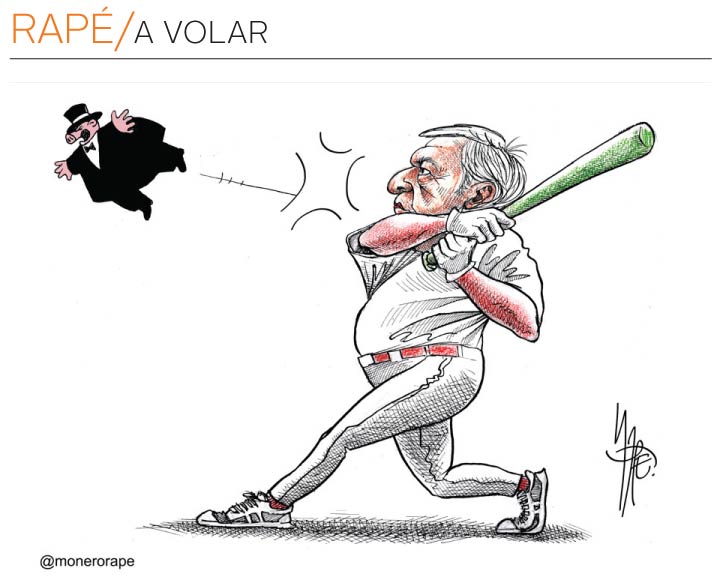 A volar