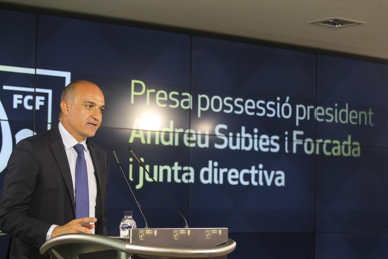 Andreu Subies, vicepresidente económico de la RFEF (Federación Catalana de Futbol)